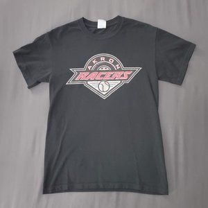 Gildan Black Akron Racers Softball Short Sleeve T-Shirt, Men's S